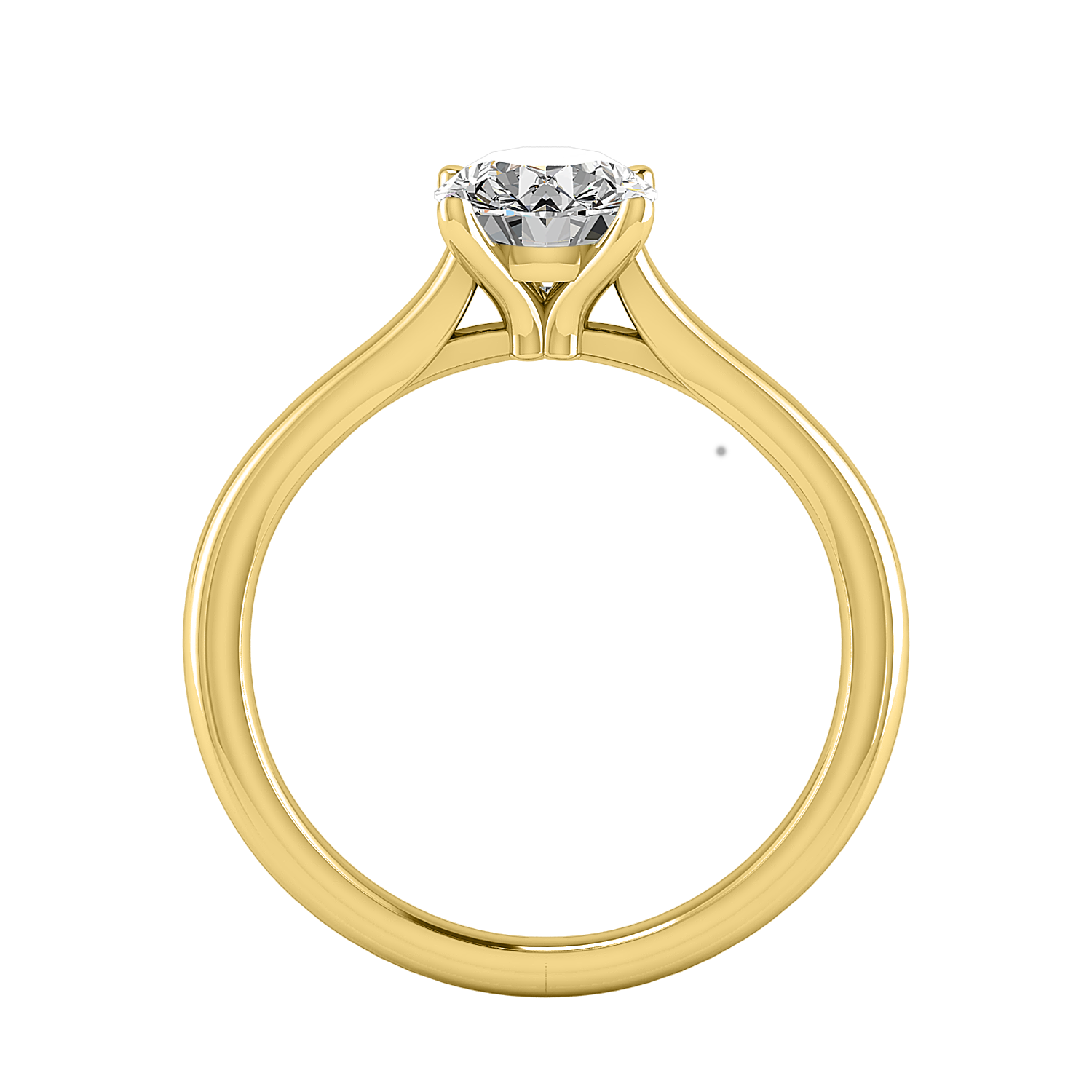 Adalynn Cathedral Solitaire Engagement Ring